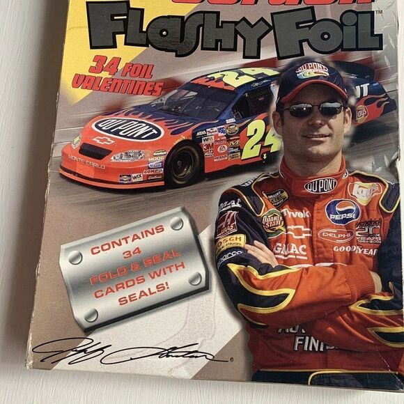 Jeff Gordon Nascar Valentines Vintage Y2K 2004 New - Picture 11 of 11